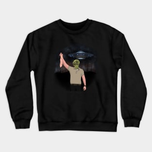 lizard man Crewneck Sweatshirt